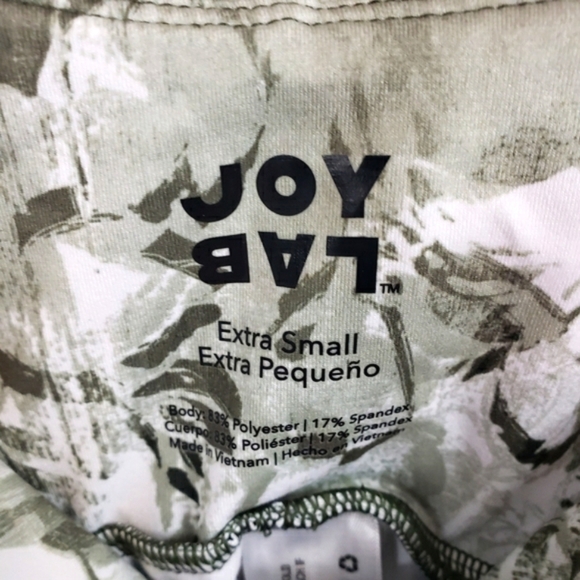 JOYLAB Mid-Rise Stretch Floral Leggings Size XS - Picture 6 of 9